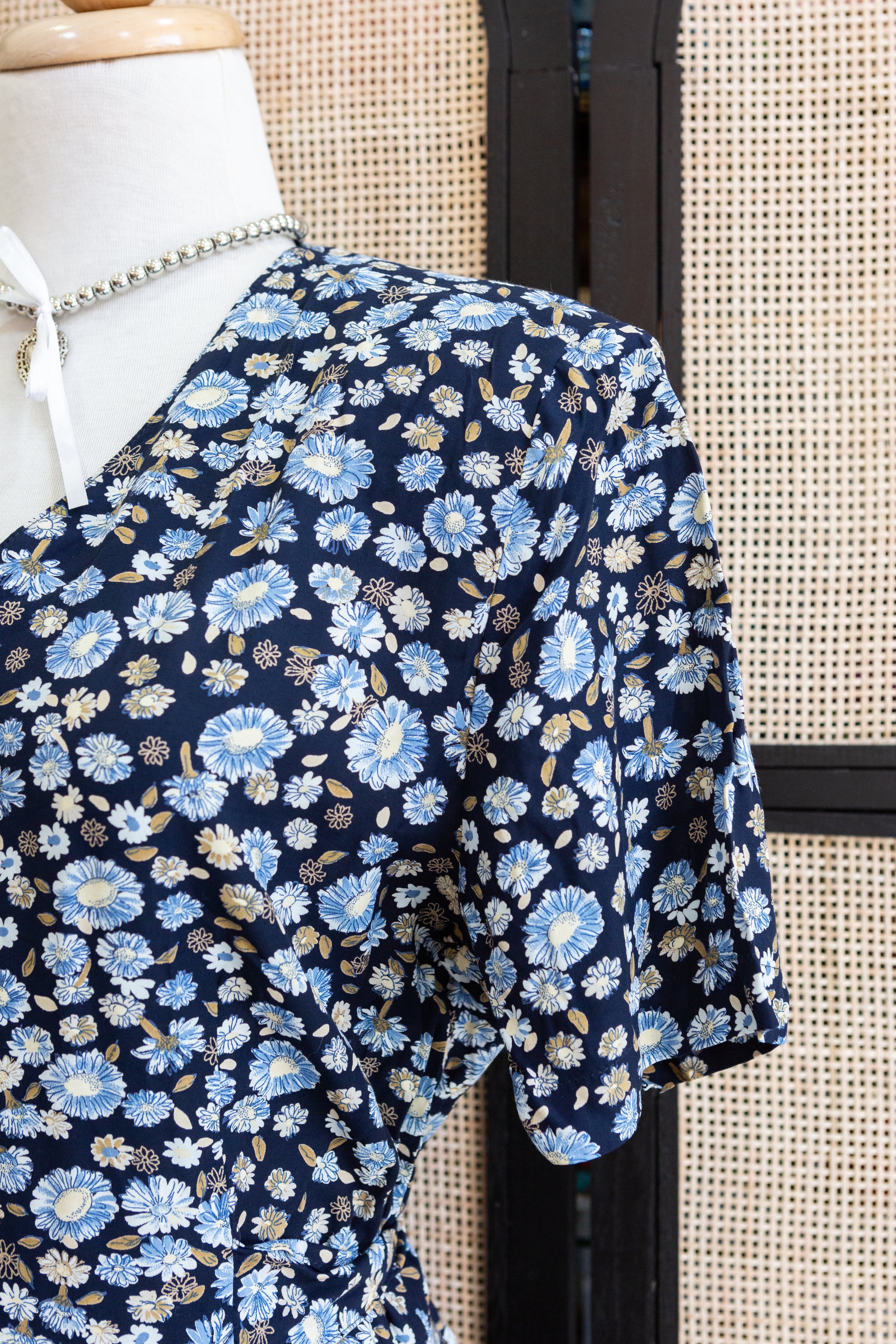 Beautiful floral button up dress