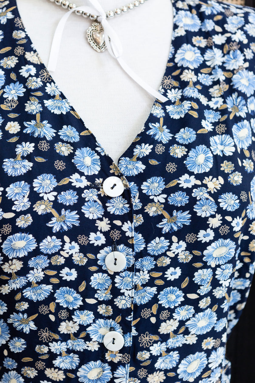 Beautiful floral button up dress