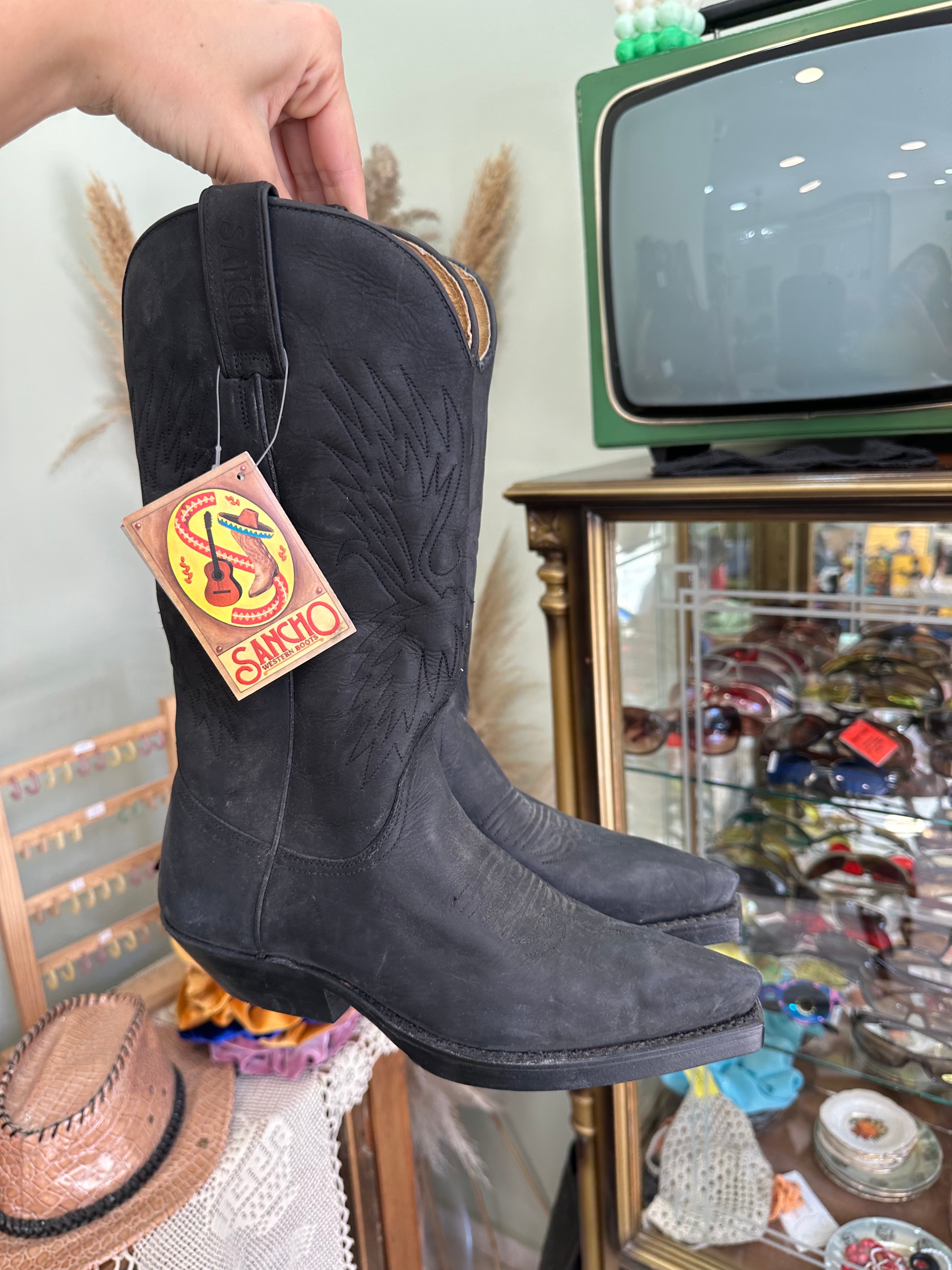 Sancho deadstock cowboy boots