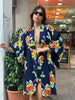 Stunning patterned yukata robe