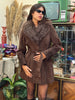 Stunning suede Afghan coat