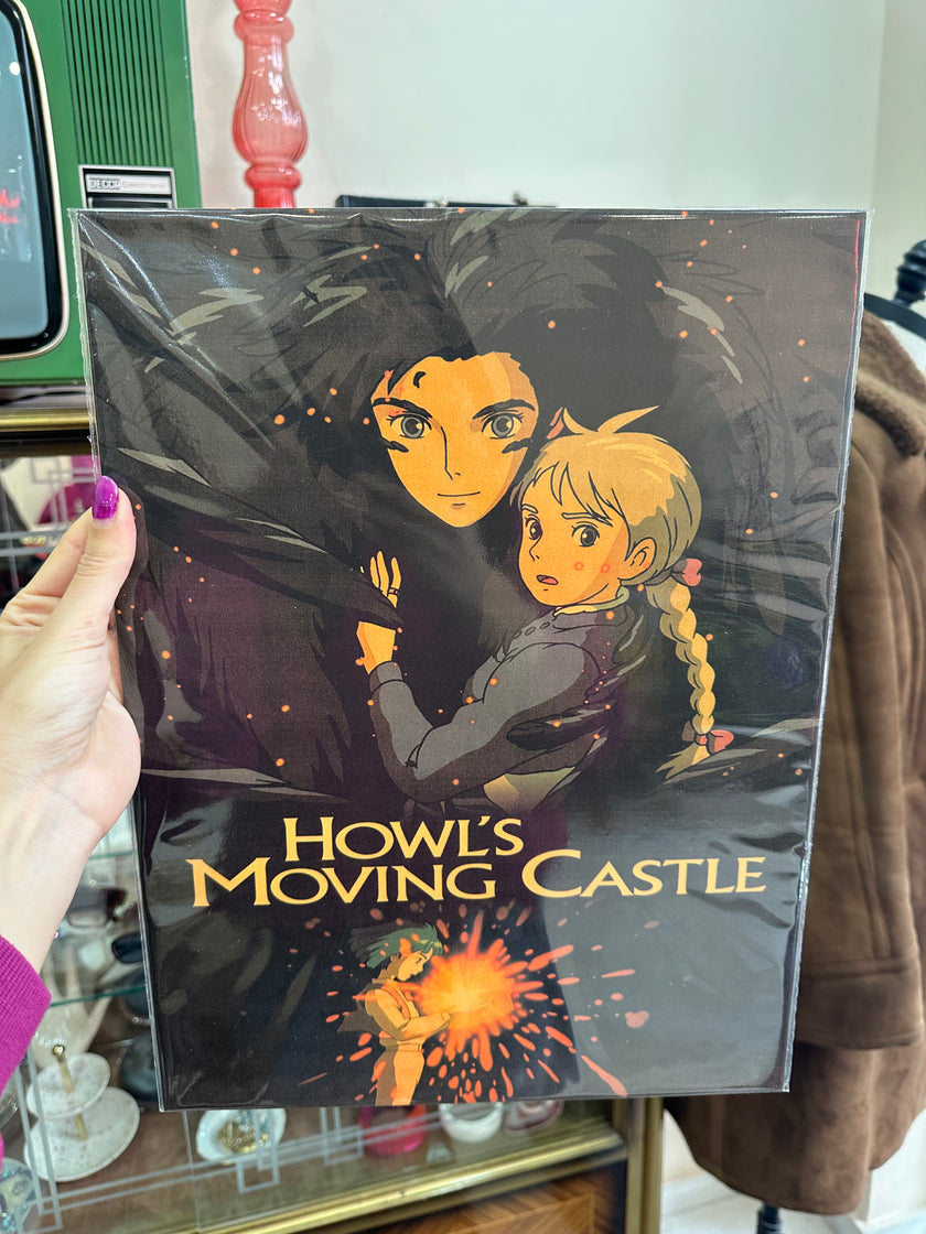 Howl’s moving castle movie poster