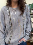 Vintage funky oversized knit