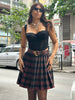 Super cute mini plaid skirt