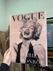 Marilyn Monroe Vogue cover poster