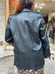 Vintage genuine leather jacket with soft fit