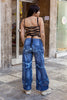 Thoughts reworked super hot baggy up-cycled jeans (EU38)