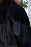 Vintage womens 80s shearling jacket