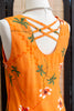 Maxi floral dress