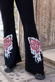 Super hot deadstock Y2K low waisted  flare strechy pants
