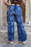 Thoughts reworked super hot baggy up-cycled jeans (EU38)