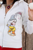 Cute Disney Snow white hooded zip up