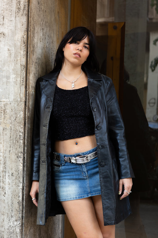 Vintage leather jacket