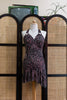 COCONUDA funky Y2K mini backless dress