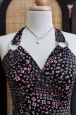 COCONUDA funky Y2K mini backless dress
