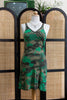 O’Neill Y2K abstract patterned dress (elastic fabric)