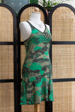 O’Neill Y2K abstract patterned dress (elastic fabric)