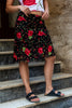 Super cute floral midi skirt