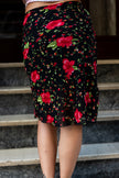 Super cute floral midi skirt