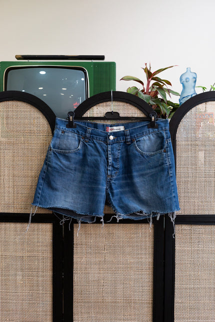 Levis 504 denim shorts