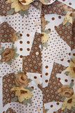 Vintage oversized abstract patterned shirt
