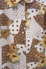 Vintage oversized abstract patterned shirt