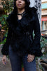 Super hot faux aghan style coat (S)