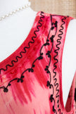 Viscose summer beach dress