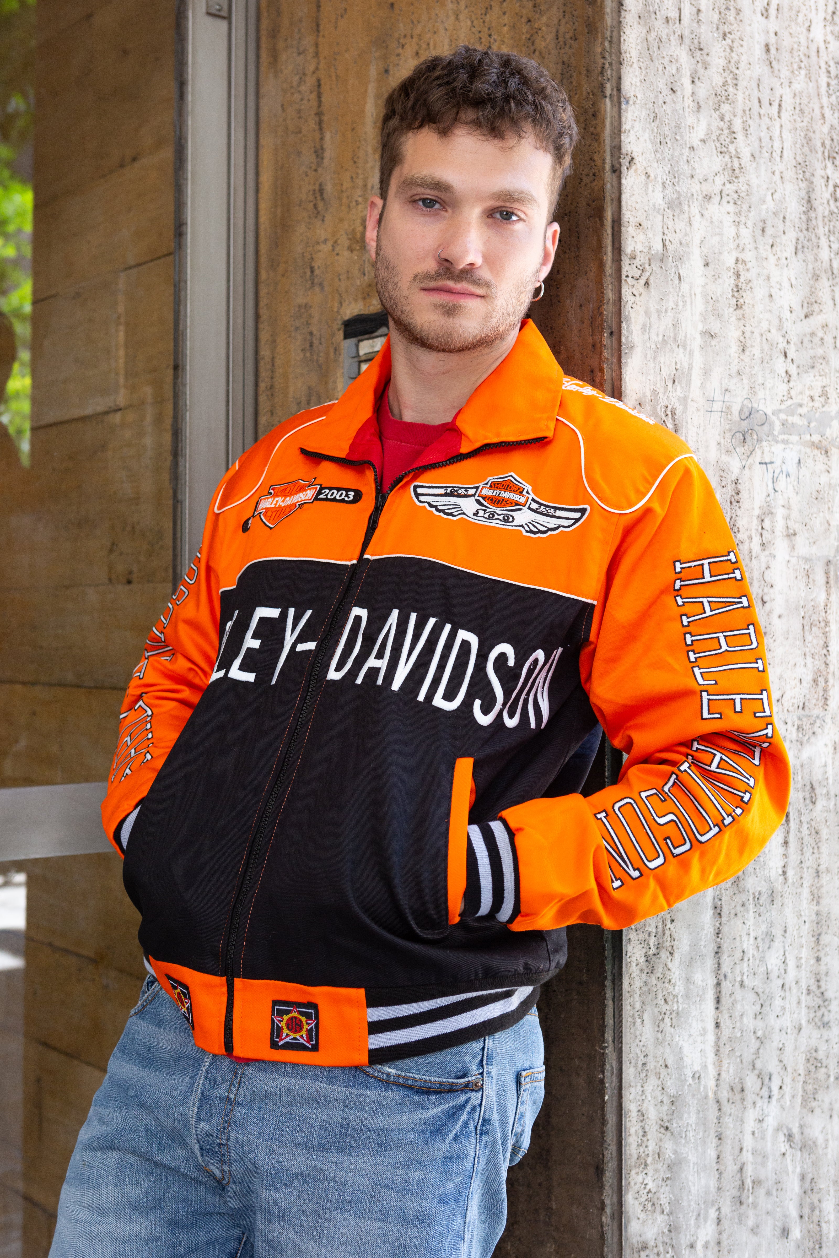 Harley Davidson racing jacket
