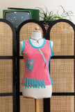 Beautiful Italian Y2K Mesh Top