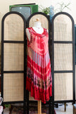 Viscose summer beach dress