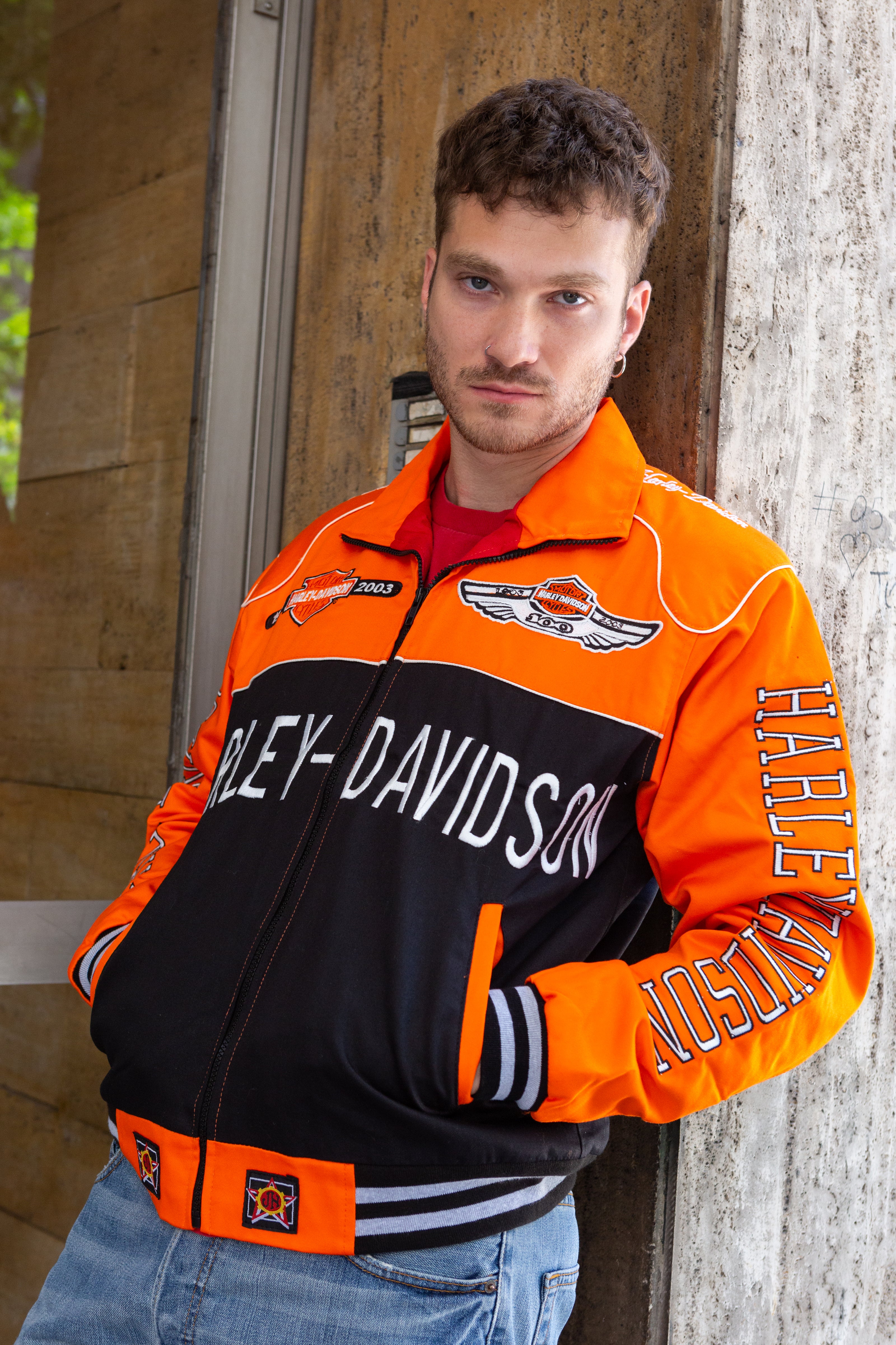 Harley Davidson racing jacket