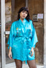 Stunning 100% silk chinese dragon robe with hand embroidery