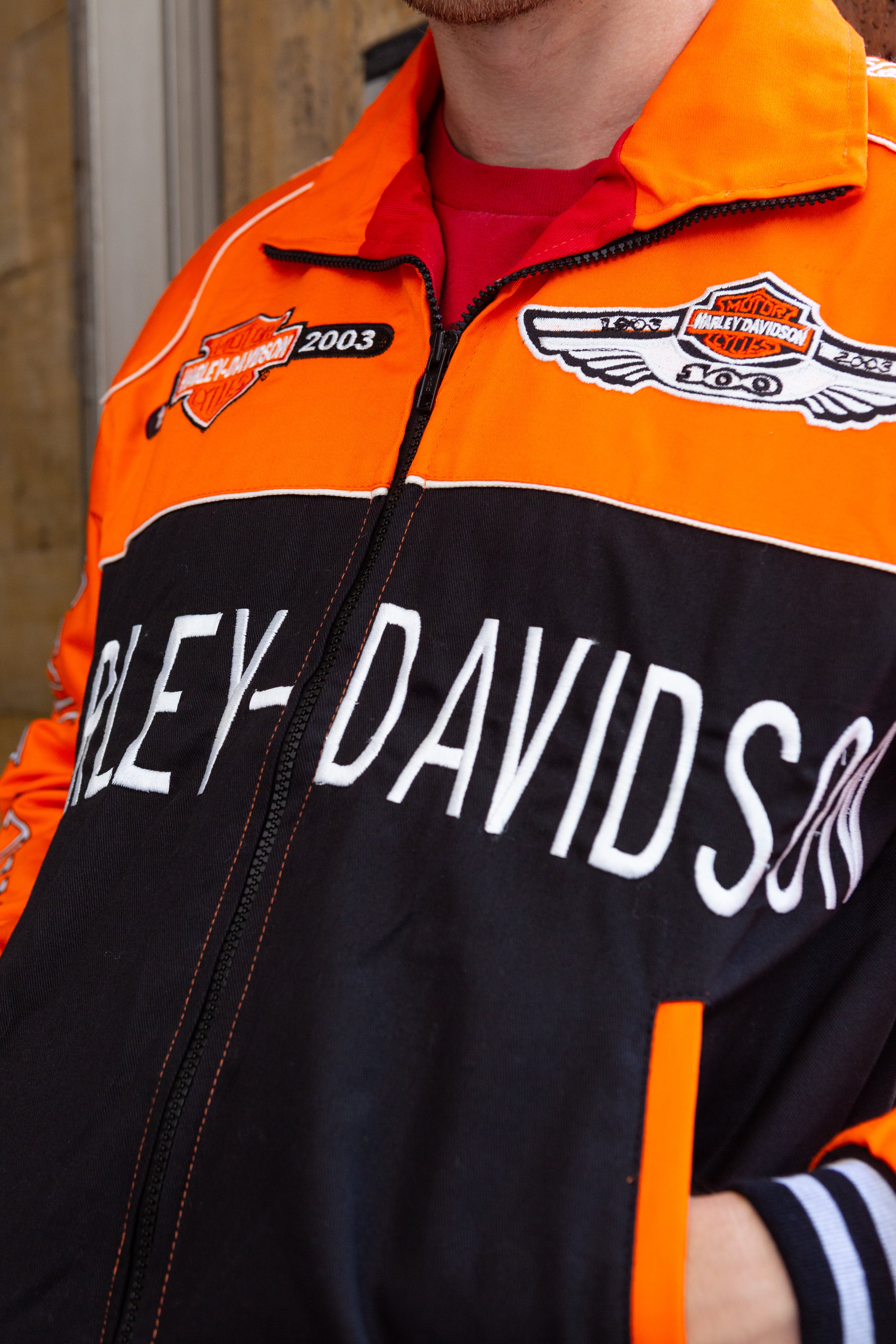 Harley Davidson racing jacket