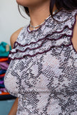 Super cute Cosette Up-cycled top