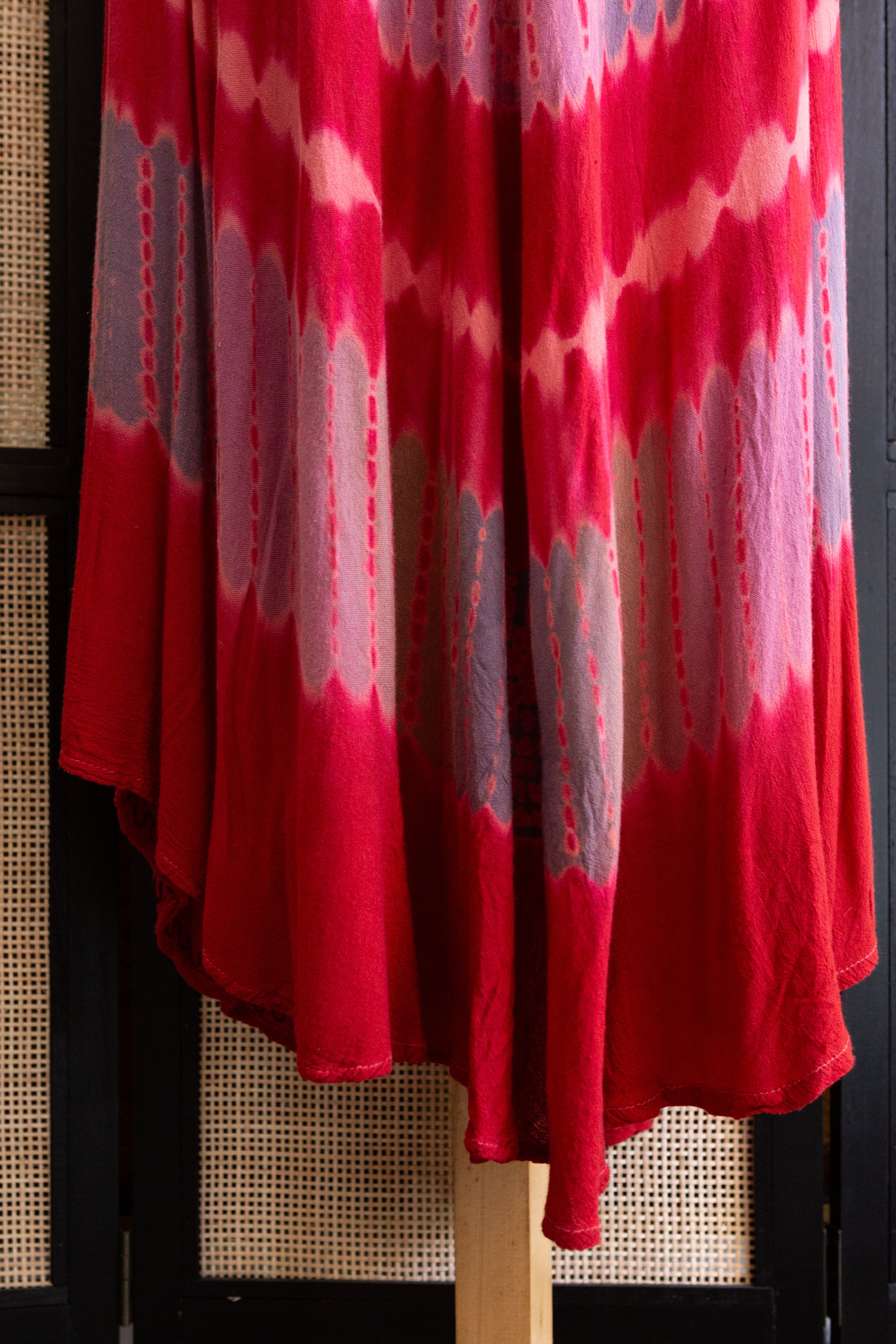 Viscose summer beach dress