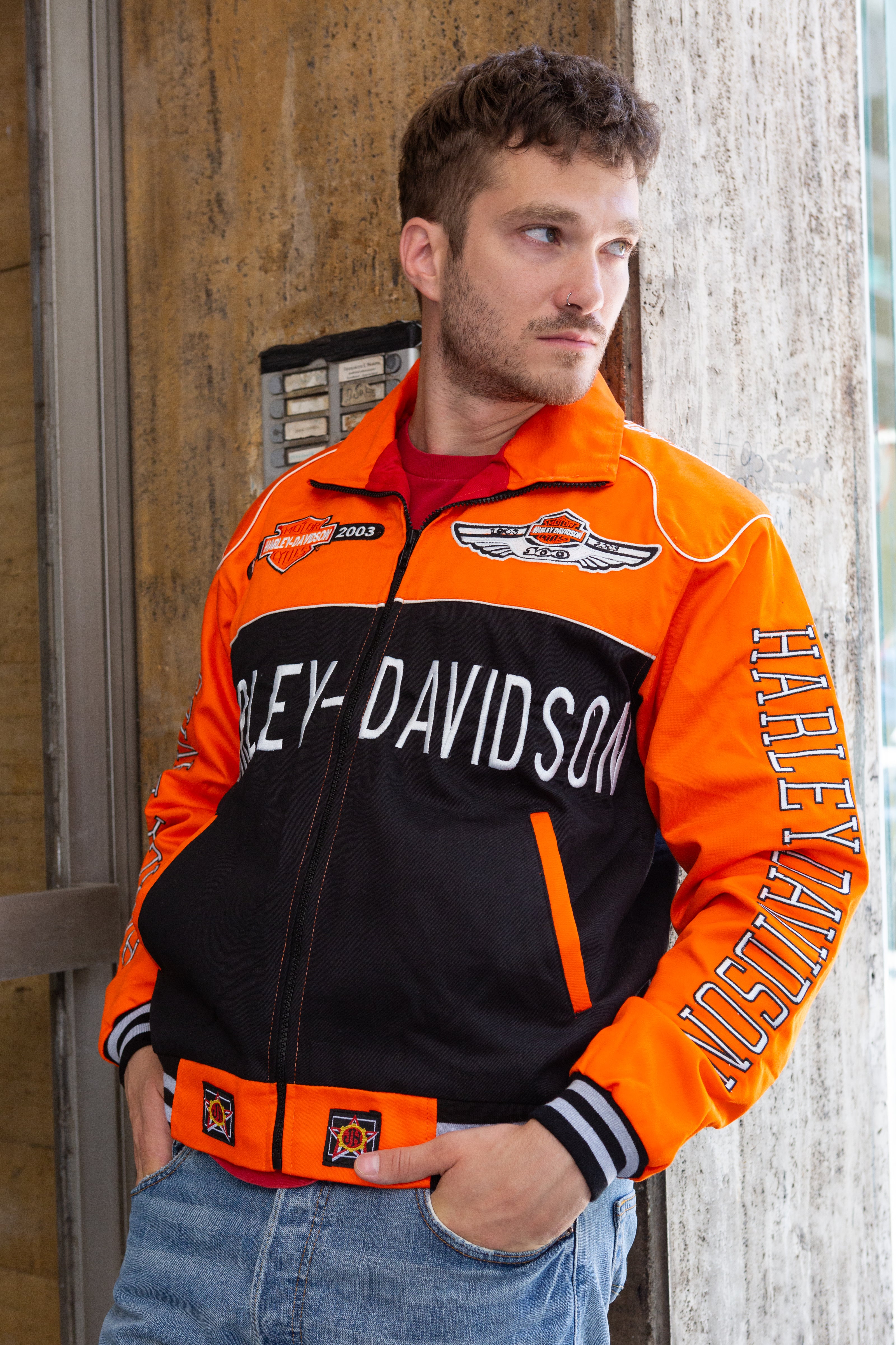 Harley Davidson racing jacket