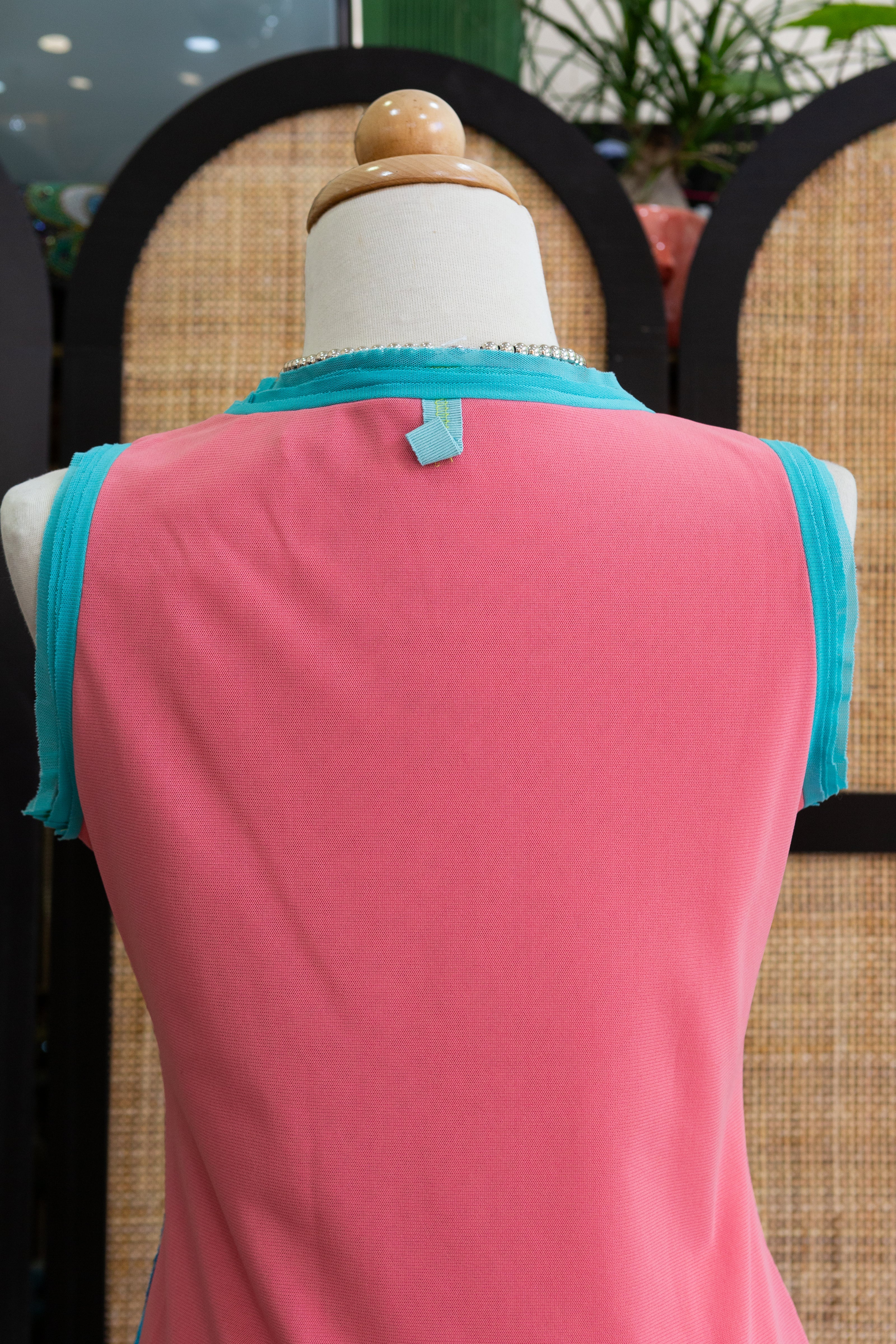 Beautiful Italian Y2K Mesh Top