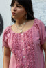 Vintage 90s Gingham Ruffle cottage core Blouse