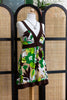 Super cute Y2K dress with retro 70s inspired print