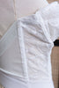Vintage beautiful semi see-through corset top