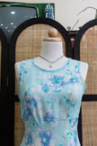Vintage Miss Shop sheer maxi dress