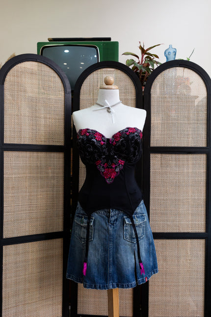 Super hot corset top