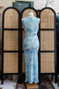 Vintage Miss Shop sheer maxi dress