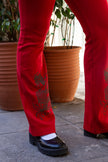 Super hot deadstock low waisted Y2k strechy pants
