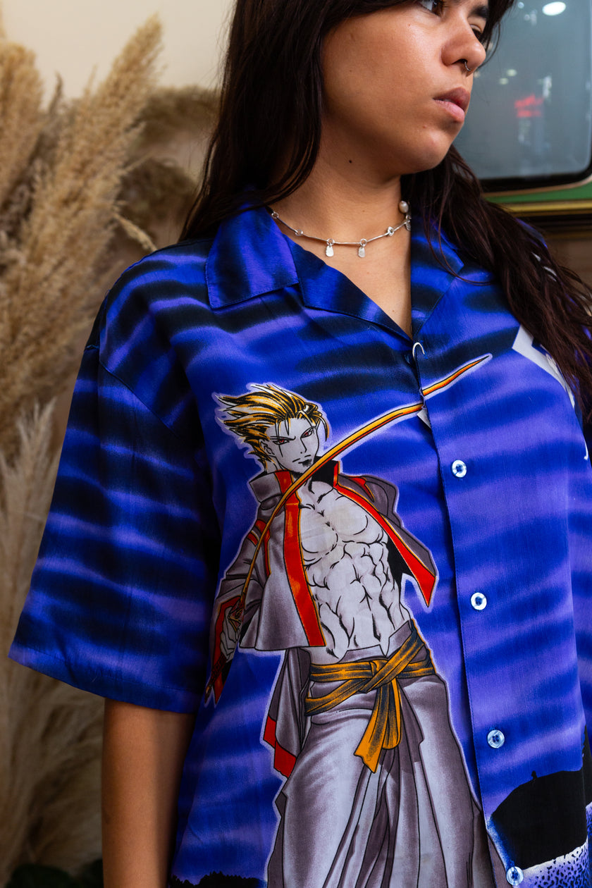 Samurai Storm Vintage Anime Shirt