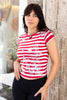 Super hot deadstock striped top