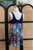 Super cute funky patterned dress (semi see-through)