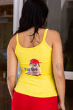 Deadstock top with rhinestones and piercing