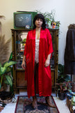 Stunning red 100% rayon chinese dragon robe